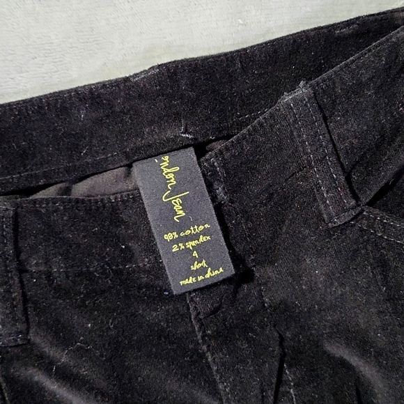 NWOT London Jean Velvet Stretch Cargo Pants - Picture 5 of 6